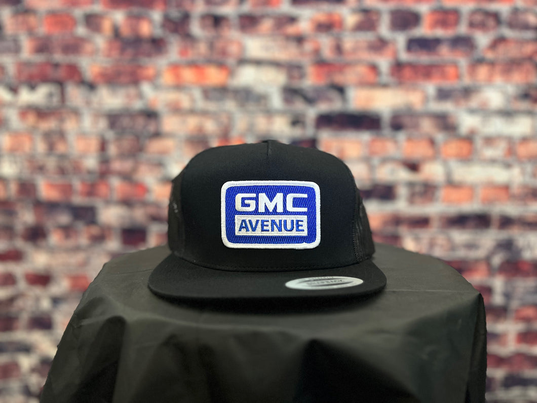 All Black Snapback Trucker Hat