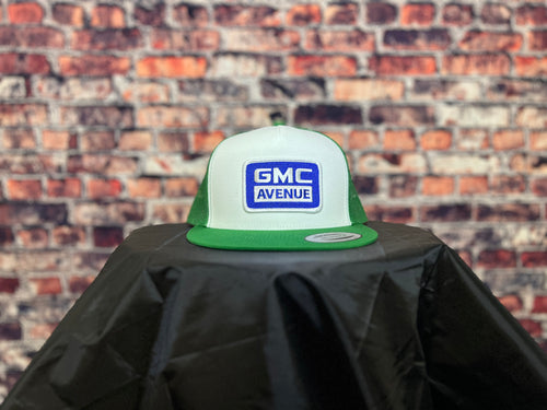 Green and White Snapback Trucker Hat